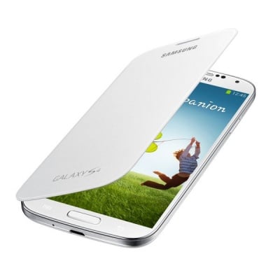 Калъф Samsung Galaxy S4 EF-FI950BWEG Original Flip Case EF-FI950BWEG